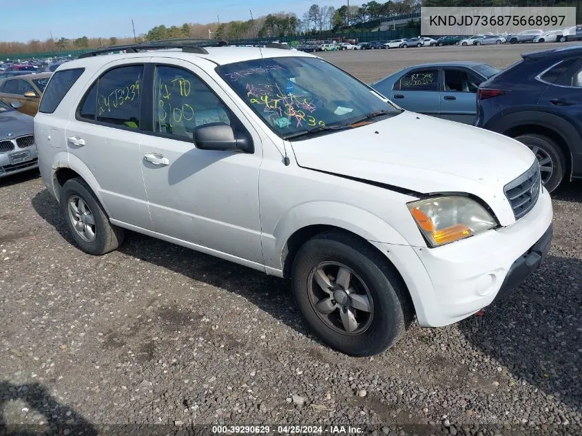 KNDJD736875668997 2007 Kia Sorento Lx