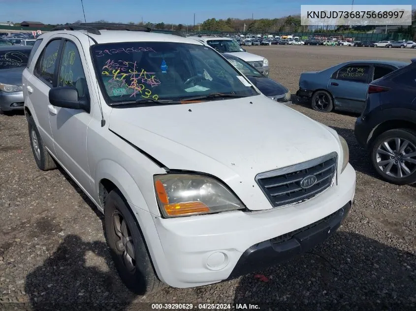 KNDJD736875668997 2007 Kia Sorento Lx