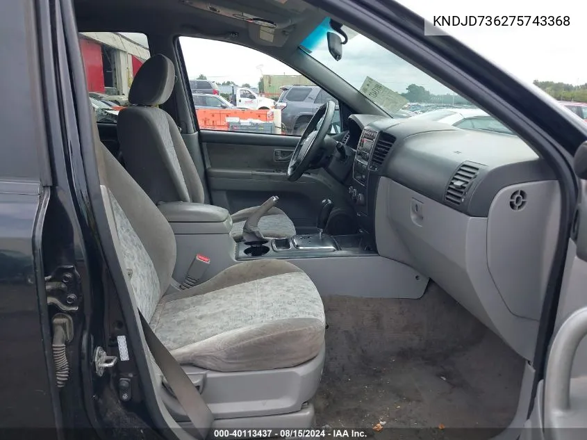 KNDJD736275743368 2007 Kia Sorento Lx