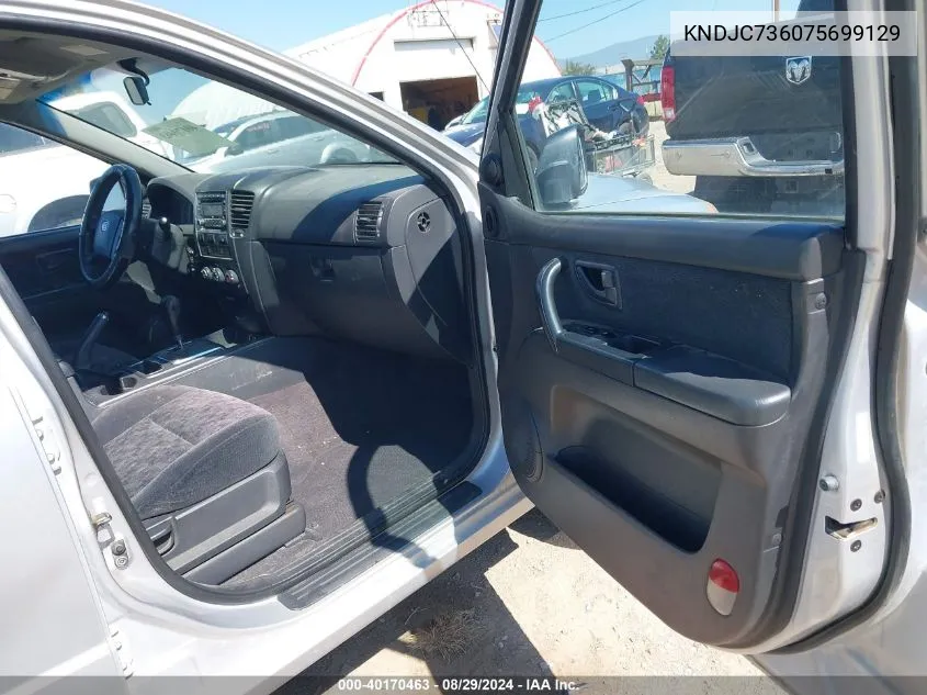 KNDJC736075699129 2007 Kia Sorento Lx