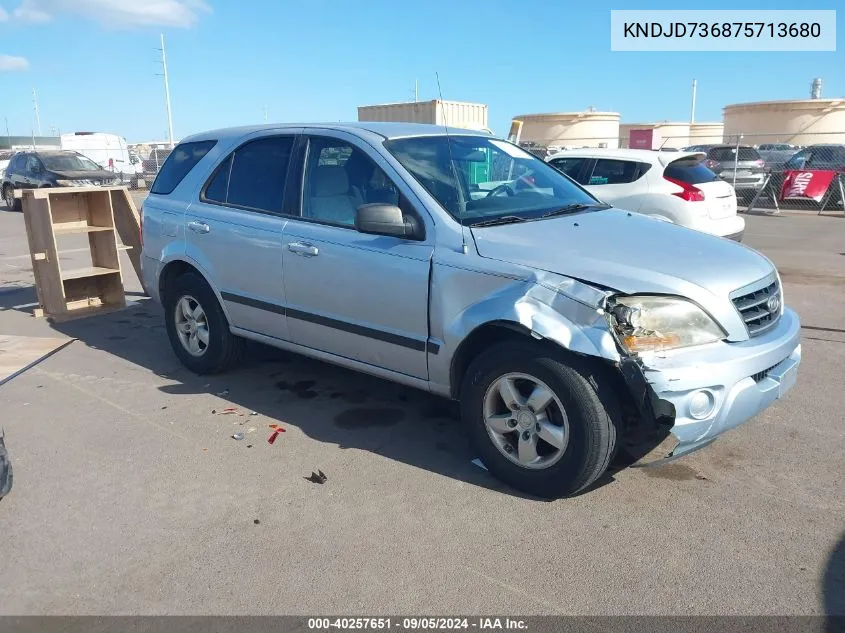 KNDJD736875713680 2007 Kia Sorento