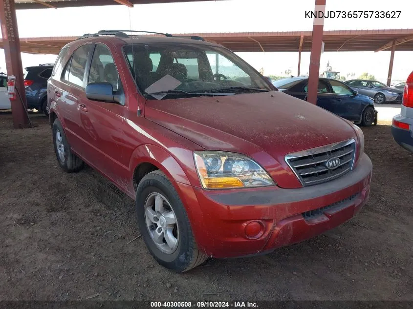 KNDJD736575733627 2007 Kia Sorento Lx