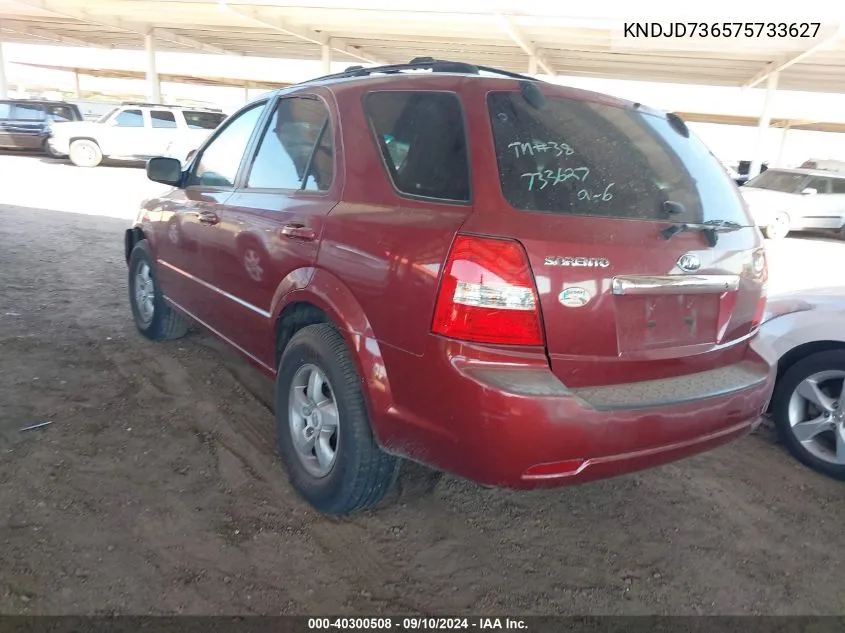 KNDJD736575733627 2007 Kia Sorento Lx