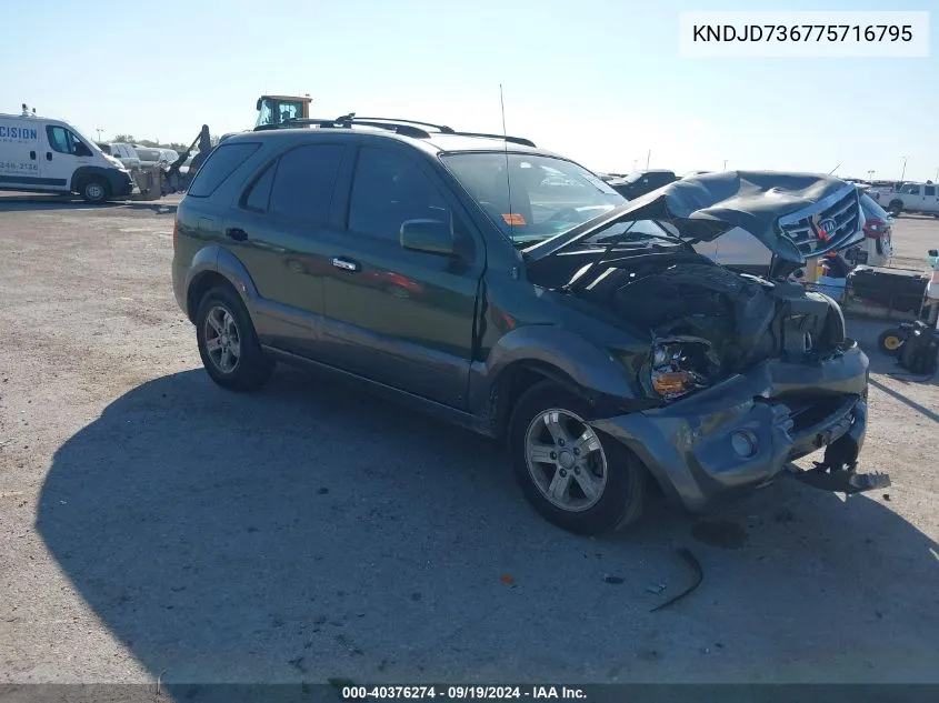 KNDJD736775716795 2007 Kia Sorento Ex