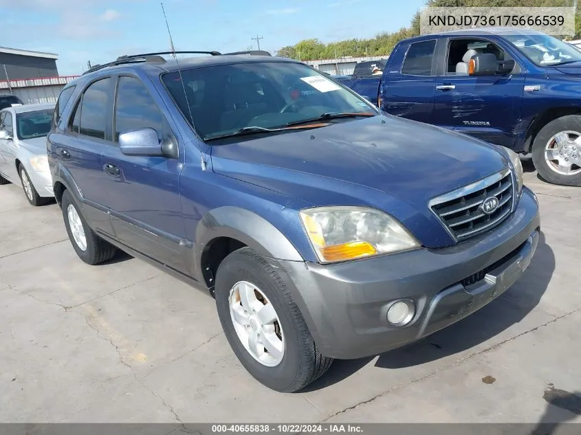 2007 Kia Sorento Ex VIN: KNDJD736175666539 Lot: 40655838