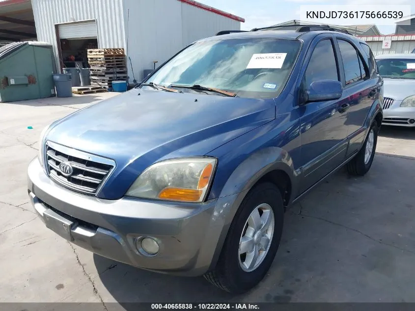 2007 Kia Sorento Ex VIN: KNDJD736175666539 Lot: 40655838