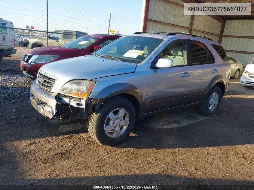 2007 Kia Sorento Ex VIN: KNDJC736775664877 Lot: 40663356