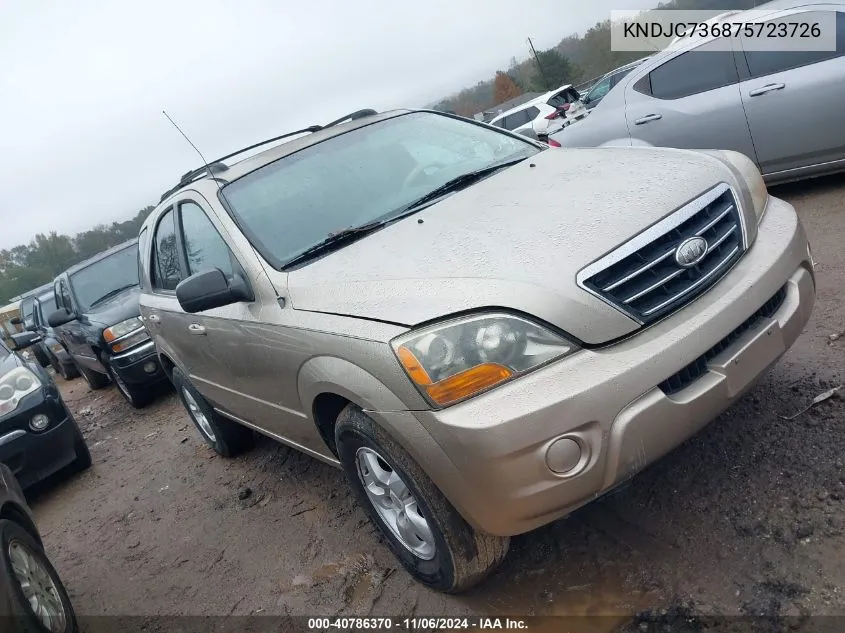 KNDJC736875723726 2007 Kia Sorento Lx