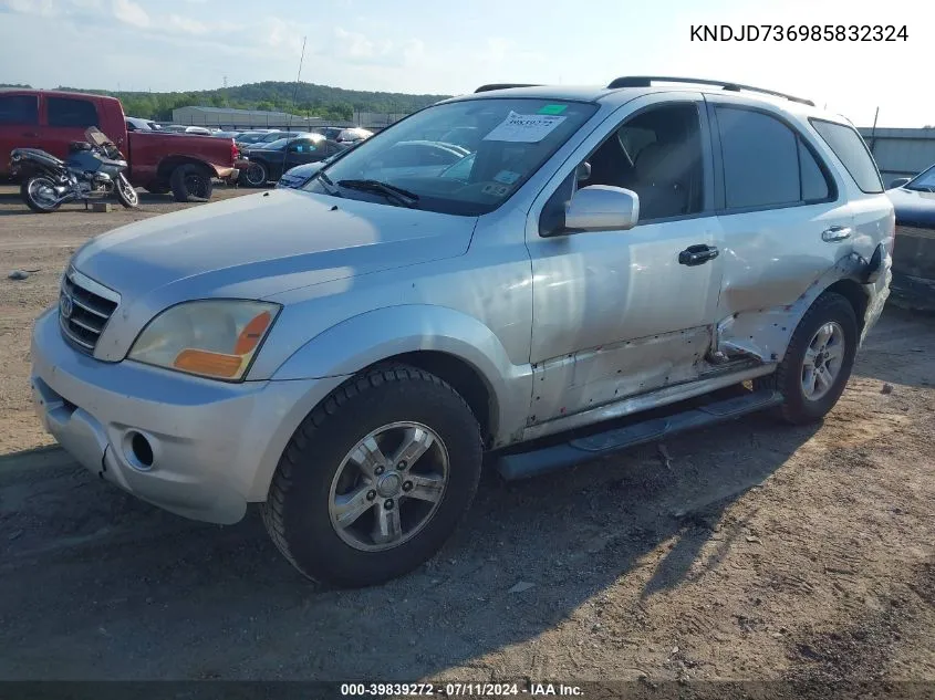 KNDJD736985832324 2008 Kia Sorento Ex