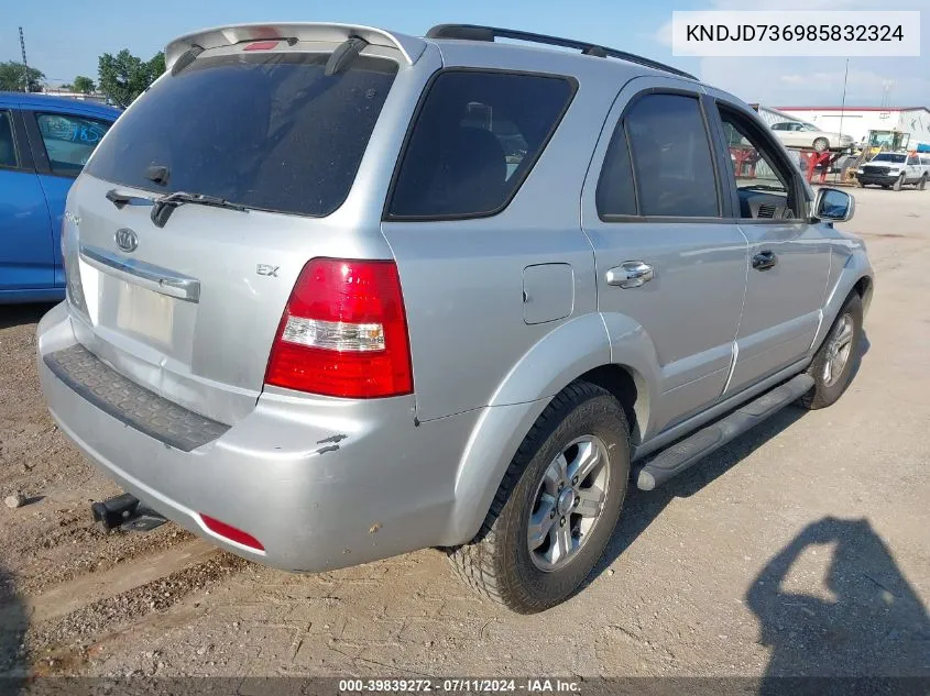 KNDJD736985832324 2008 Kia Sorento Ex