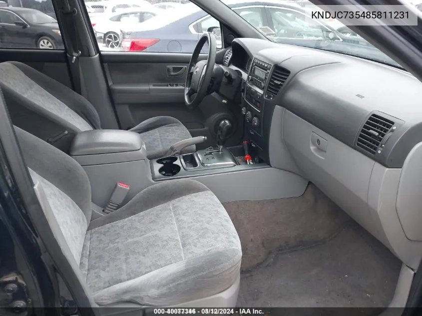 KNDJC735485811231 2008 Kia Sorento Lx