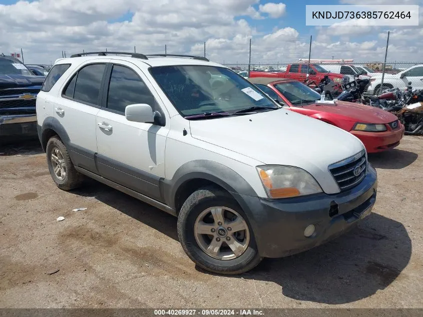 KNDJD736385762464 2008 Kia Sorento Ex