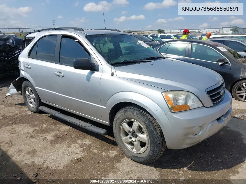 KNDJD735685850691 2008 Kia Sorento Lx