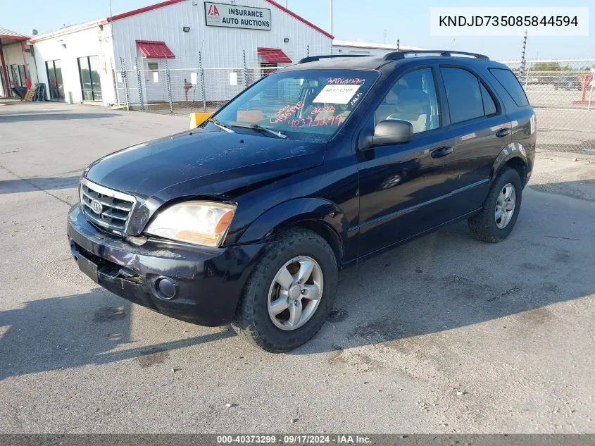 KNDJD735085844594 2008 Kia Sorento Lx