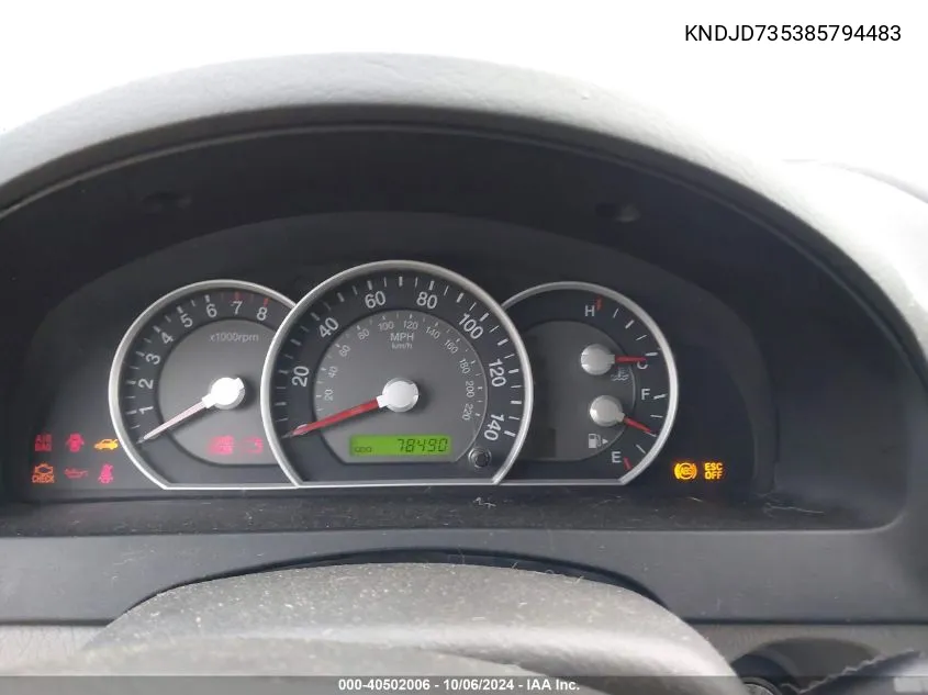 KNDJD735385794483 2008 Kia Sorento Lx