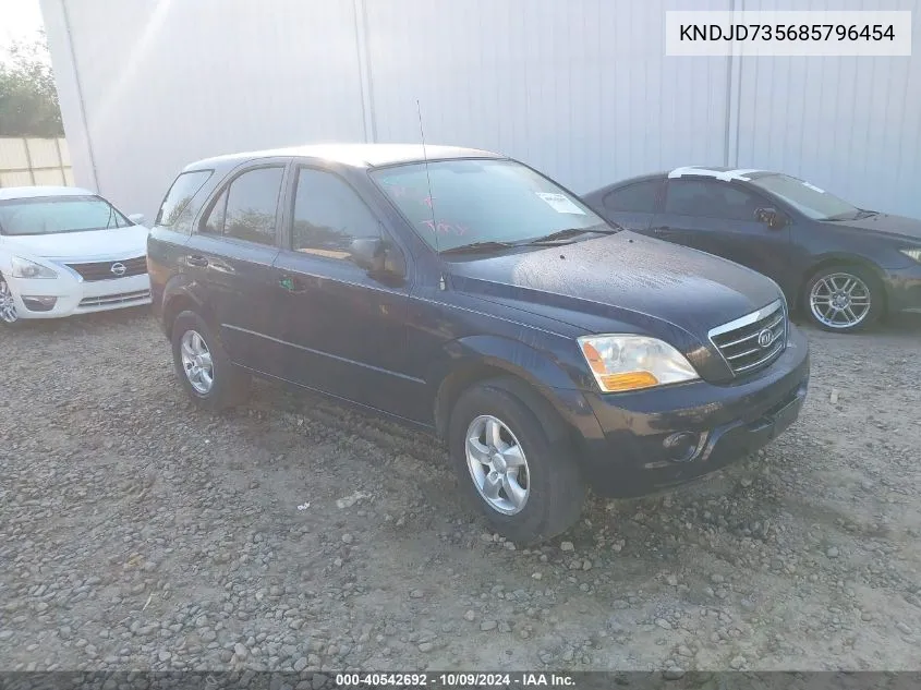 KNDJD735685796454 2008 Kia Sorento Lx Base