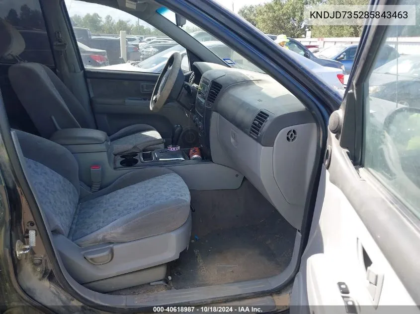 KNDJD735285843463 2008 Kia Sorento Lx