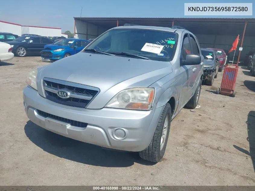 KNDJD735695872580 2009 Kia Sorento Lx