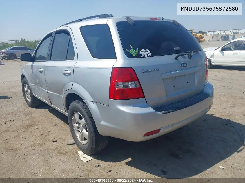 KNDJD735695872580 2009 Kia Sorento Lx