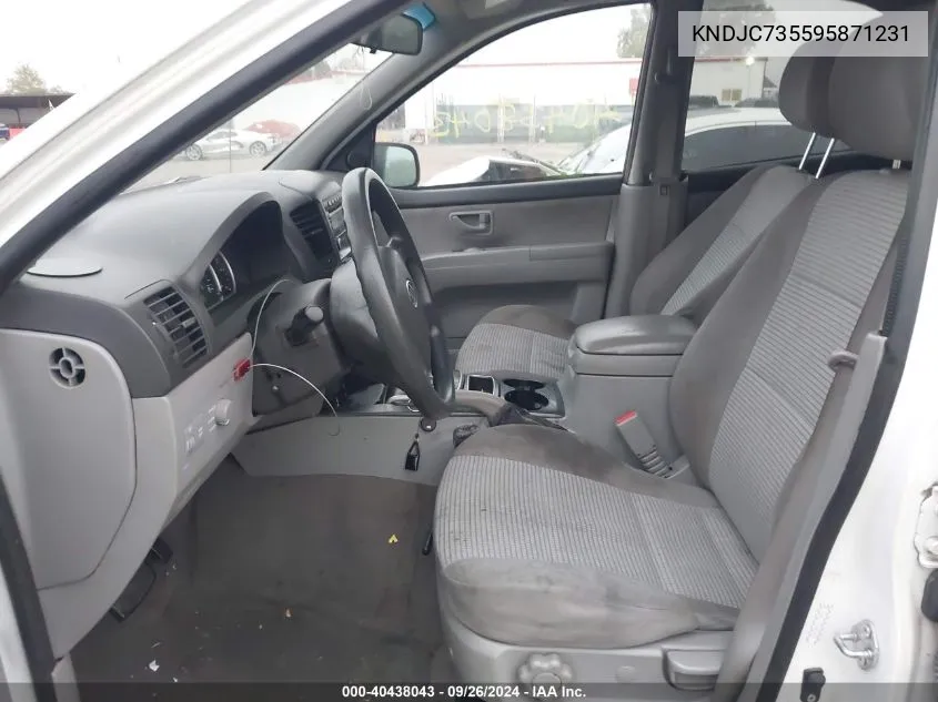 KNDJC735595871231 2009 Kia Sorento Lx