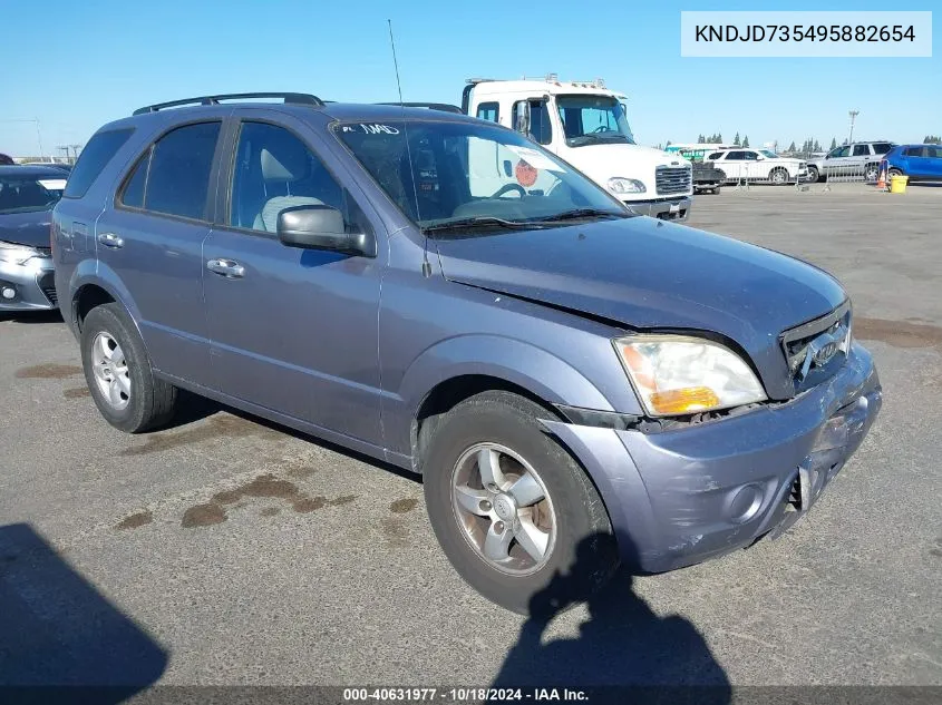 KNDJD735495882654 2009 Kia Sorento Lx