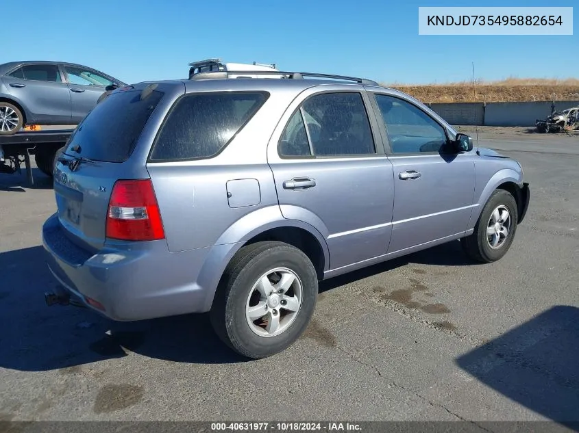 KNDJD735495882654 2009 Kia Sorento Lx