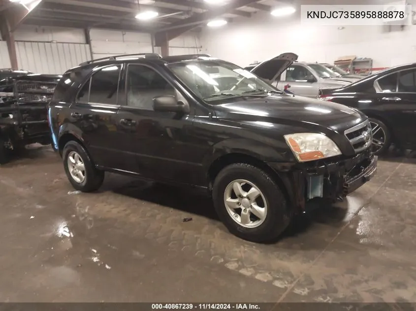 2009 Kia Sorento Lx VIN: KNDJC735895888878 Lot: 40867239