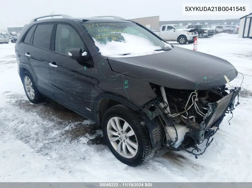 2011 Kia Sorento Ex VIN: 5XYKUDA21BG041545 Lot: 30048222