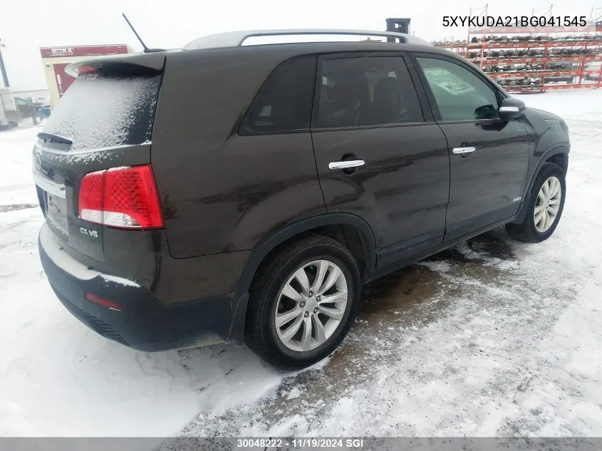 2011 Kia Sorento Ex VIN: 5XYKUDA21BG041545 Lot: 30048222