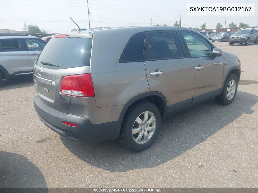 5XYKTCA19BG012167 2011 Kia Sorento Lx