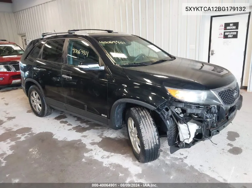 5XYKTCA12BG179132 2011 Kia Sorento Lx