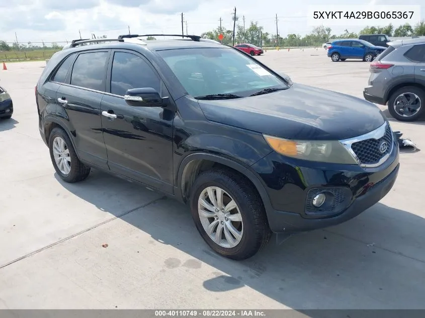 5XYKT4A29BG065367 2011 Kia Sorento Lx V6