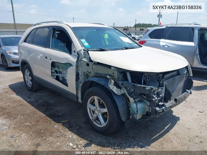 5XYKT4A23BG158336 2011 Kia Sorento Lx V6