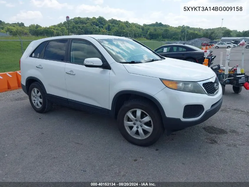 5XYKT3A14BG009158 2011 Kia Sorento Lx