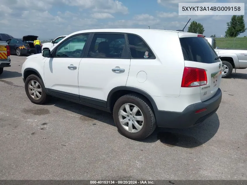 5XYKT3A14BG009158 2011 Kia Sorento Lx