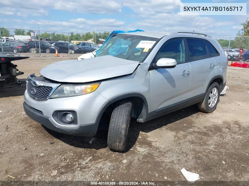 5XYKT4A17BG165717 2011 Kia Sorento Lx