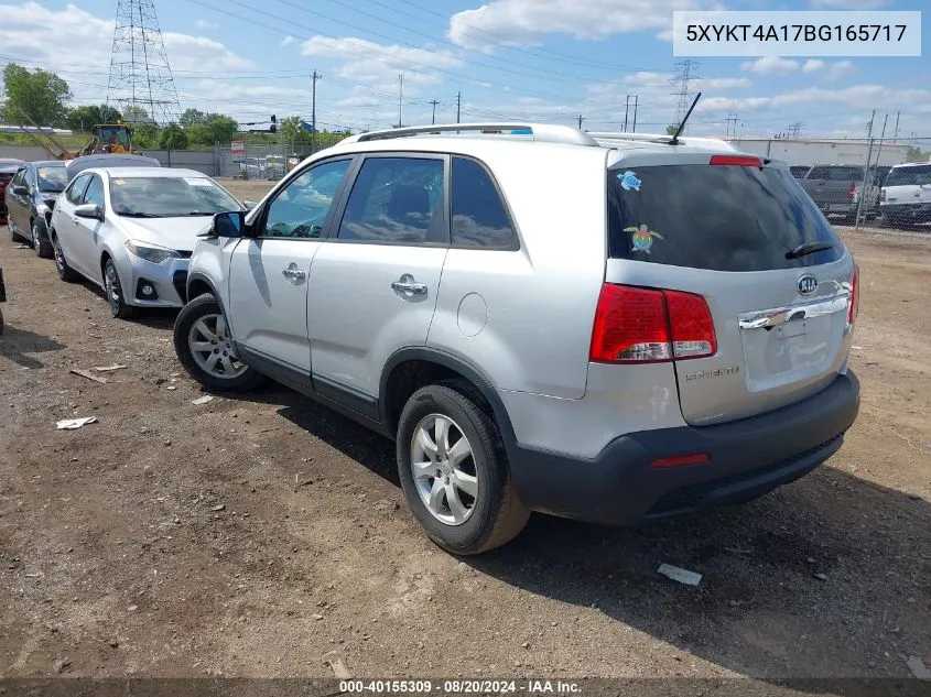 5XYKT4A17BG165717 2011 Kia Sorento Lx