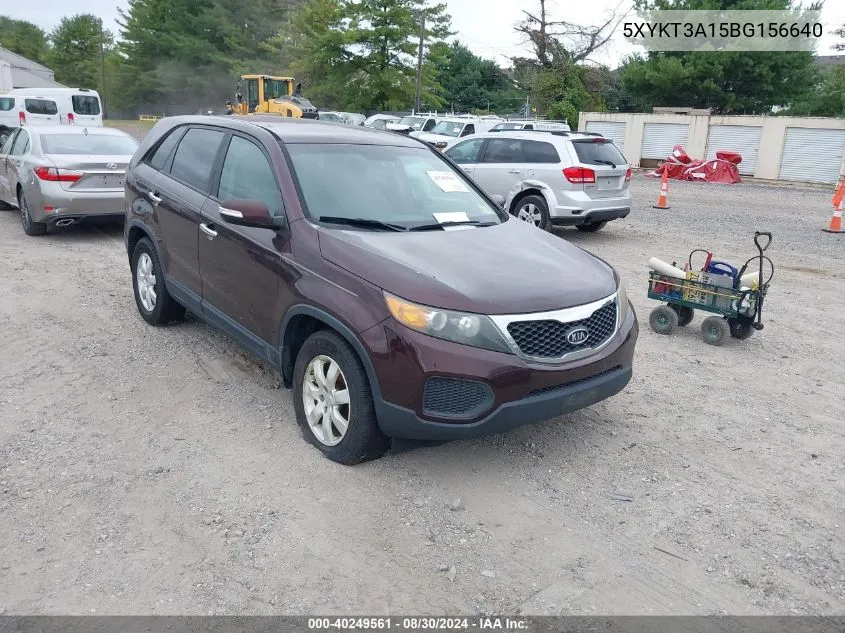 5XYKT3A15BG156640 2011 Kia Sorento Lx