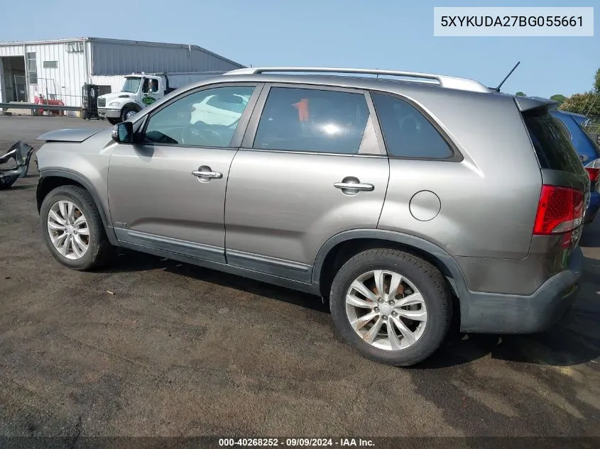 5XYKUDA27BG055661 2011 Kia Sorento Ex V6