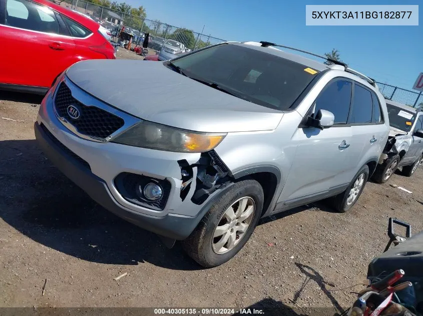 5XYKT3A11BG182877 2011 Kia Sorento Lx