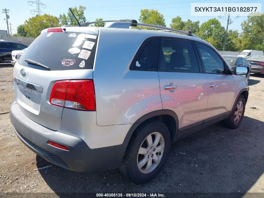 5XYKT3A11BG182877 2011 Kia Sorento Lx