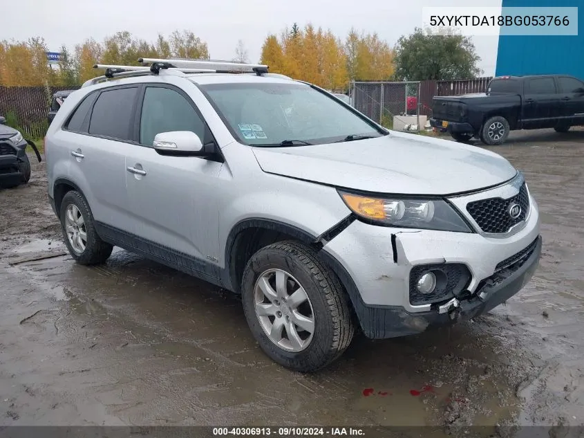 5XYKTDA18BG053766 2011 Kia Sorento Lx