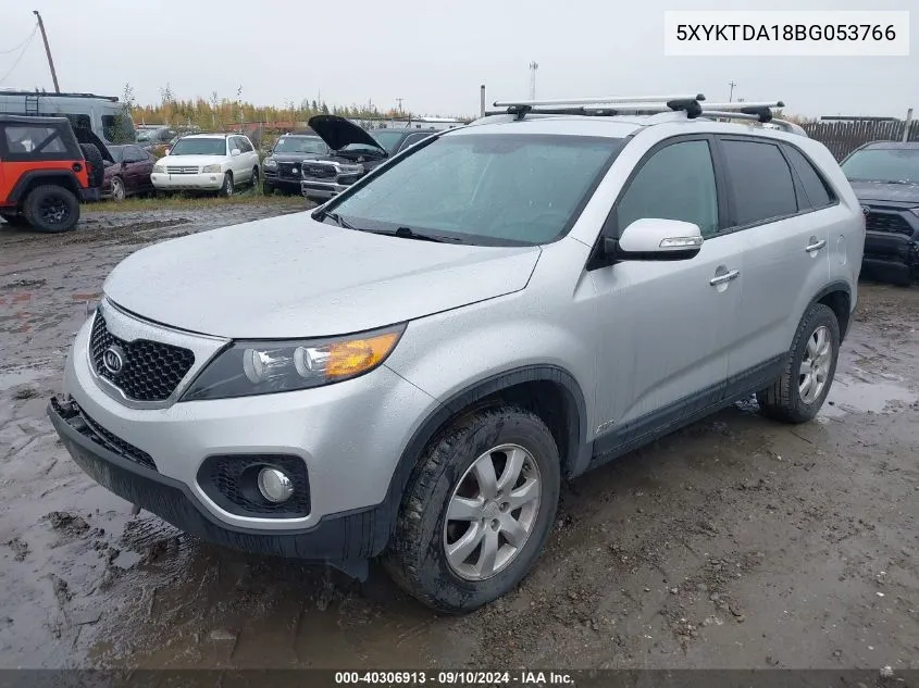 5XYKTDA18BG053766 2011 Kia Sorento Lx