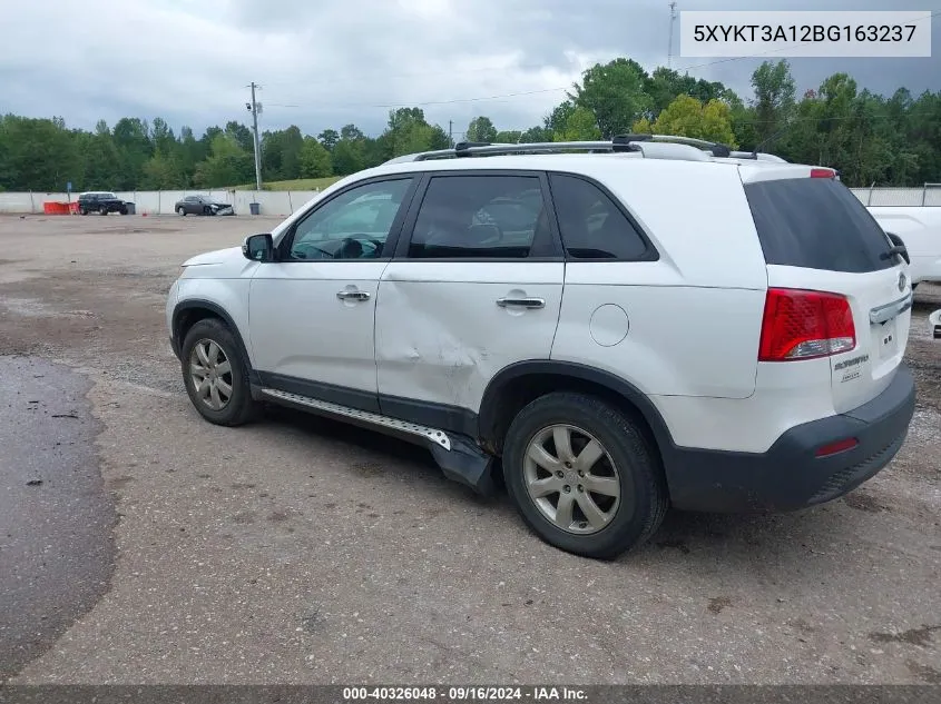 5XYKT3A12BG163237 2011 Kia Sorento Lx