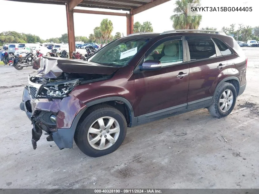 5XYKT3A15BG044405 2011 Kia Sorento Lx