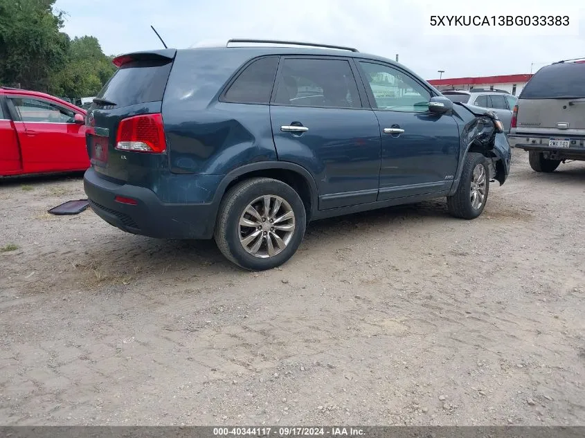 5XYKUCA13BG033383 2011 Kia Sorento Ex