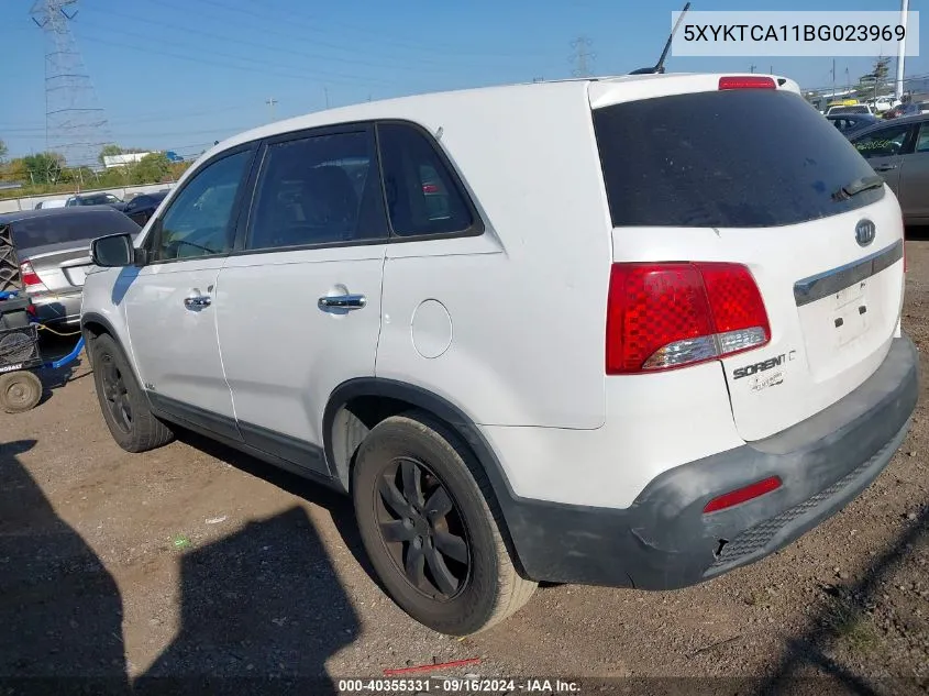 5XYKTCA11BG023969 2011 Kia Sorento Lx