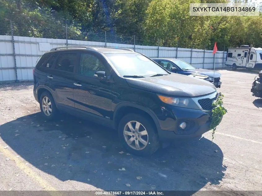 5XYKTCA14BG134869 2011 Kia Sorento Lx