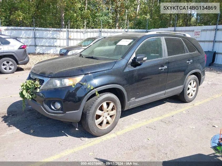 5XYKTCA14BG134869 2011 Kia Sorento Lx