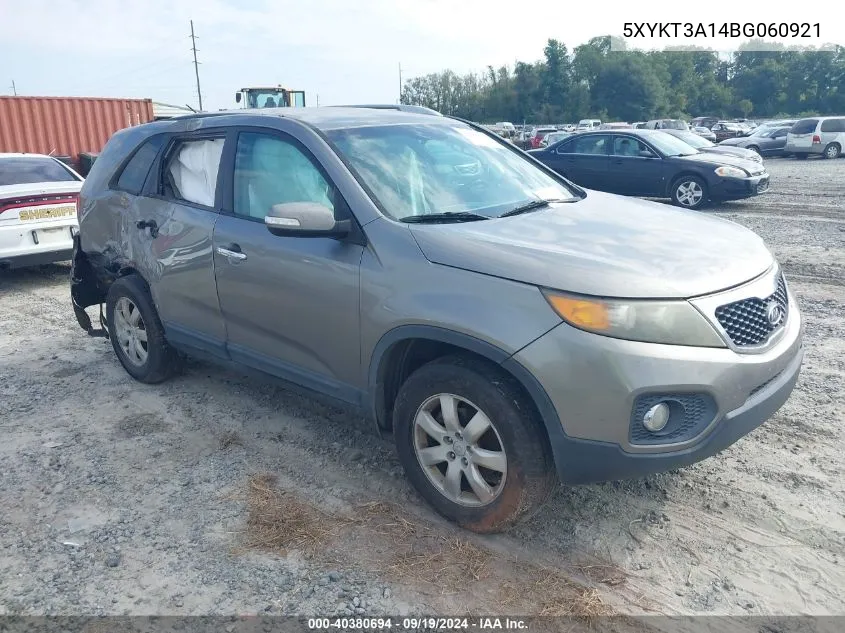 5XYKT3A14BG060921 2011 Kia Sorento Lx